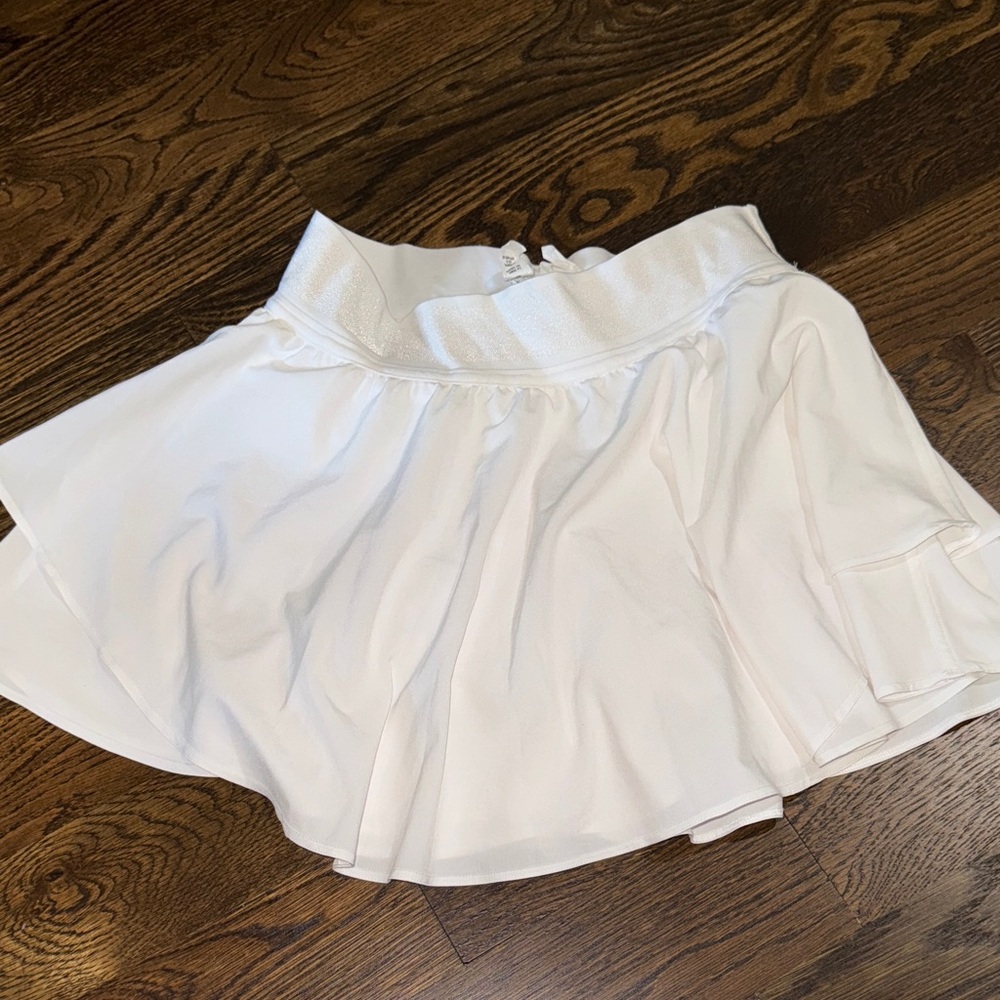 Lululemon Athletica White Athletic Skirt